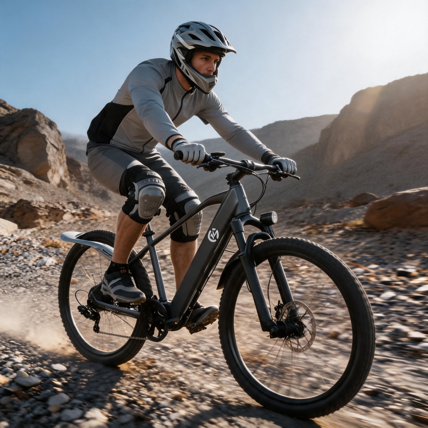 Mountain Biking Gifts - Bicicleta Elétrica de Montanha, Potência Híbrida