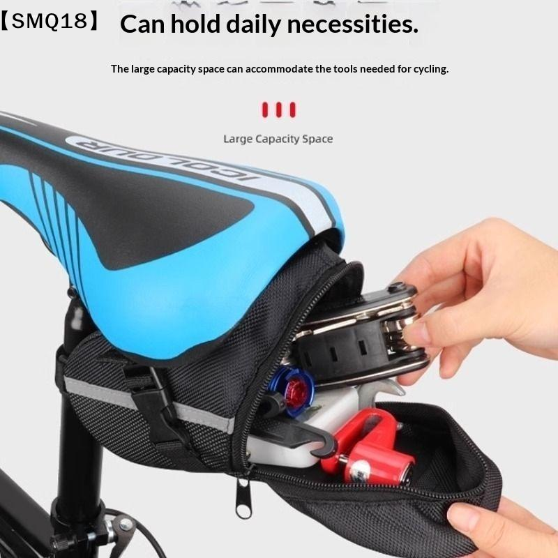 Mountain Biking Fanny Pack - Bolsa universal para bicicleta, bolsa traseira
