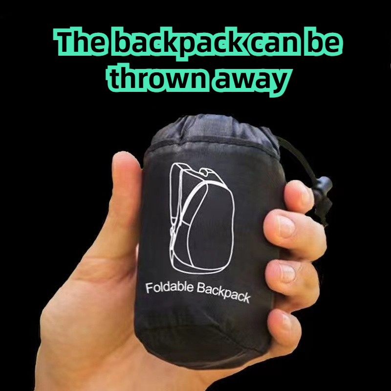 Mountain Biking Backpack - Mochila dobrável para viagem ao ar