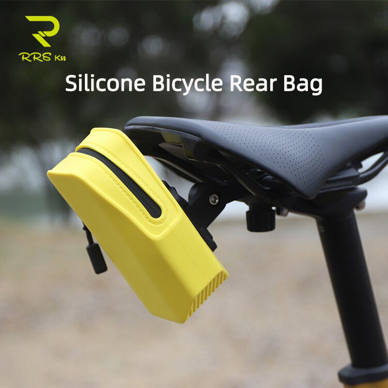 Mountain Biking Fanny Pack - Bolsa Traseira de Silicone RRSKIT para