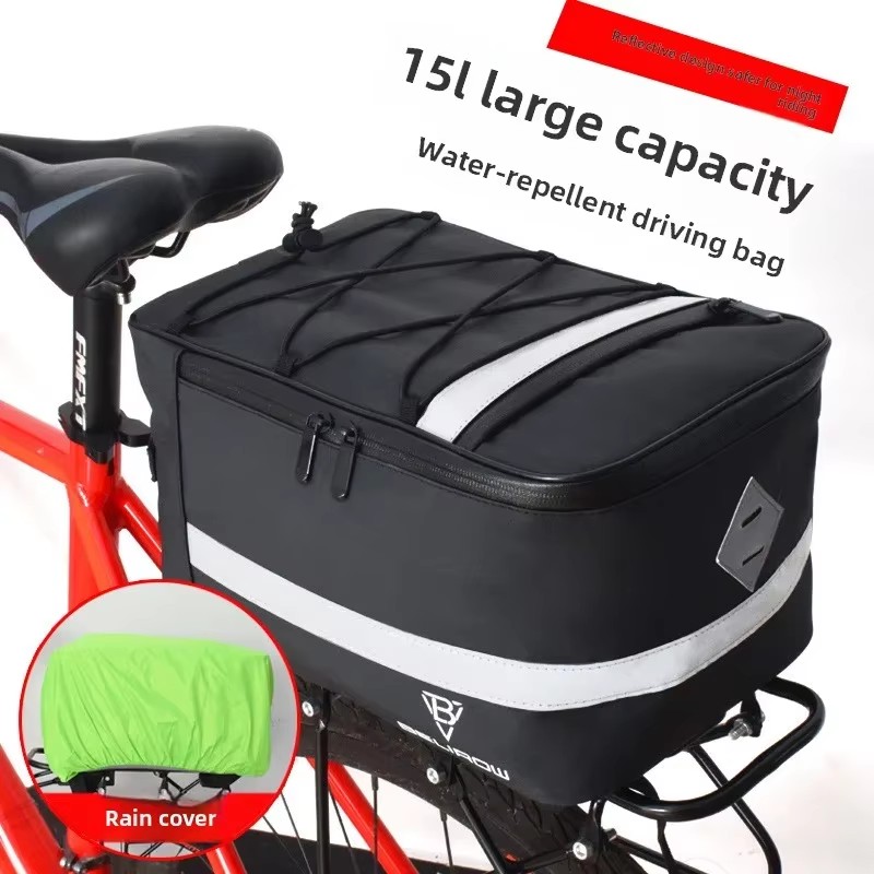Mountain Biking Fanny Pack - Bolsa traseira de bicicleta 8l/15l, bolsa
