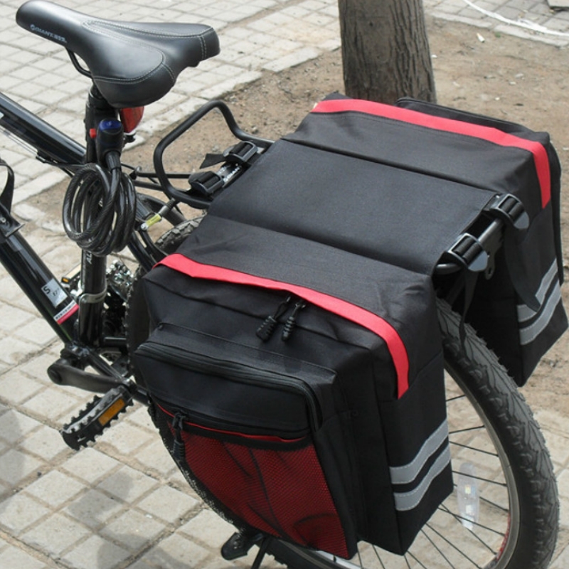 Mountain Biking Fanny Pack - Ciclismo dupla face rack traseiro bicicleta