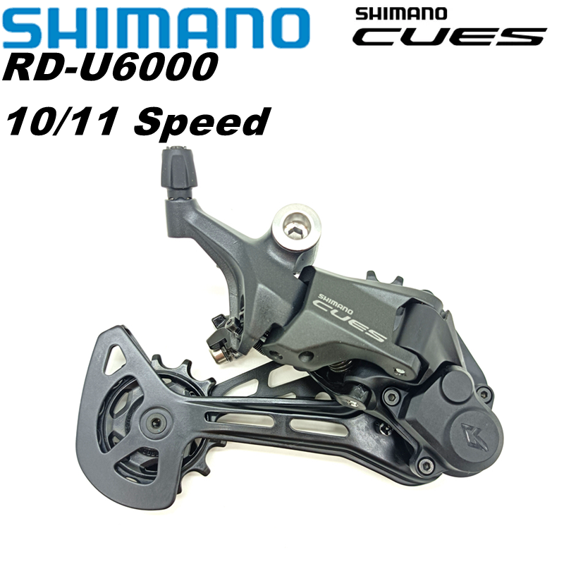 Rear Derailleur Shadow - SHIMANO-Desviador traseiro, CUES U6000, SHADOW RD,
