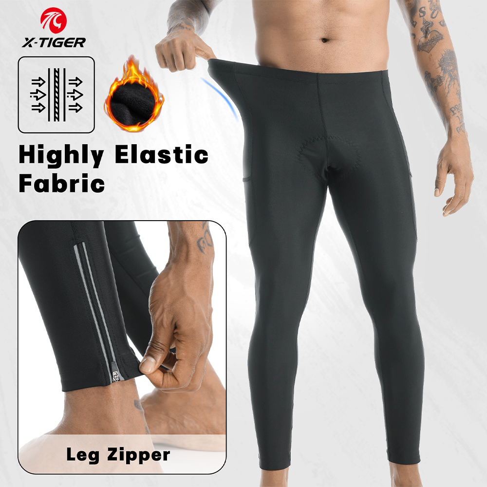 Mountain Biking Gifts - Calças de Ciclismo X-TIGER para Homens,