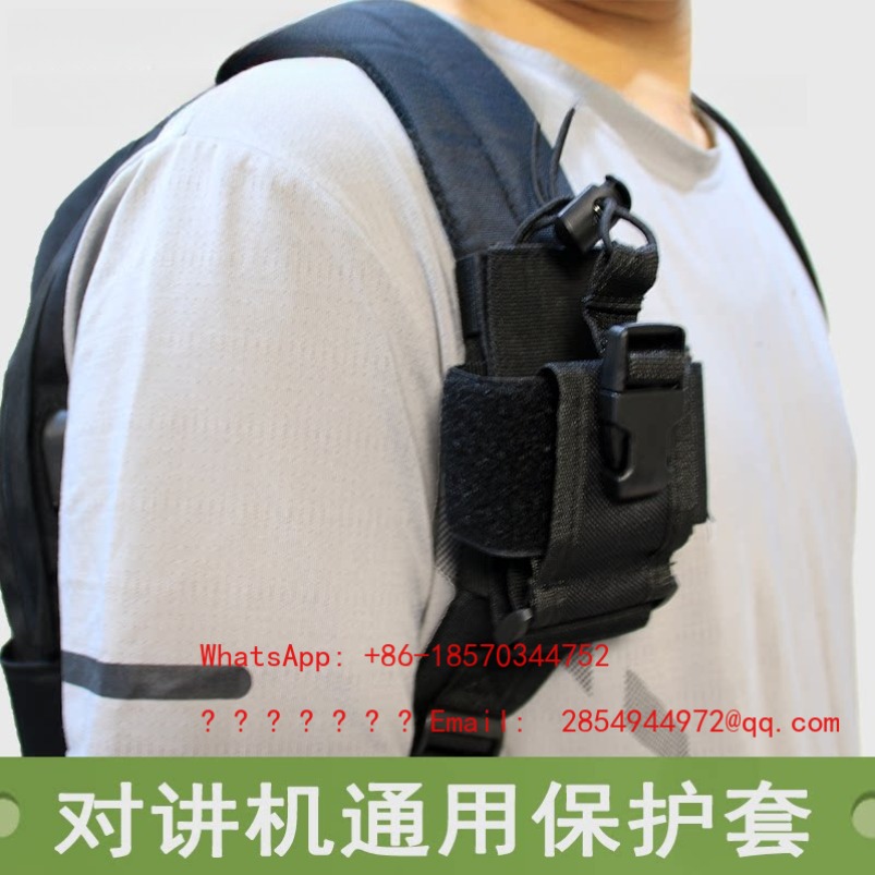 Mountain Biking Fanny Pack - Capa Protetora Especial para Walkie-talkie, Bolsa