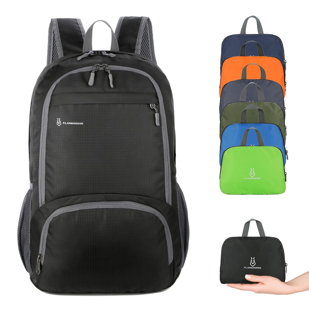 Mountain Biking Backpack - Mochila dobrável leve para homens e