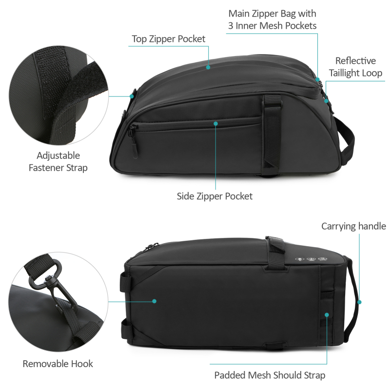 Bolsa refletiva para assento d - Mountain Biking Fanny Pack avaliação e preço