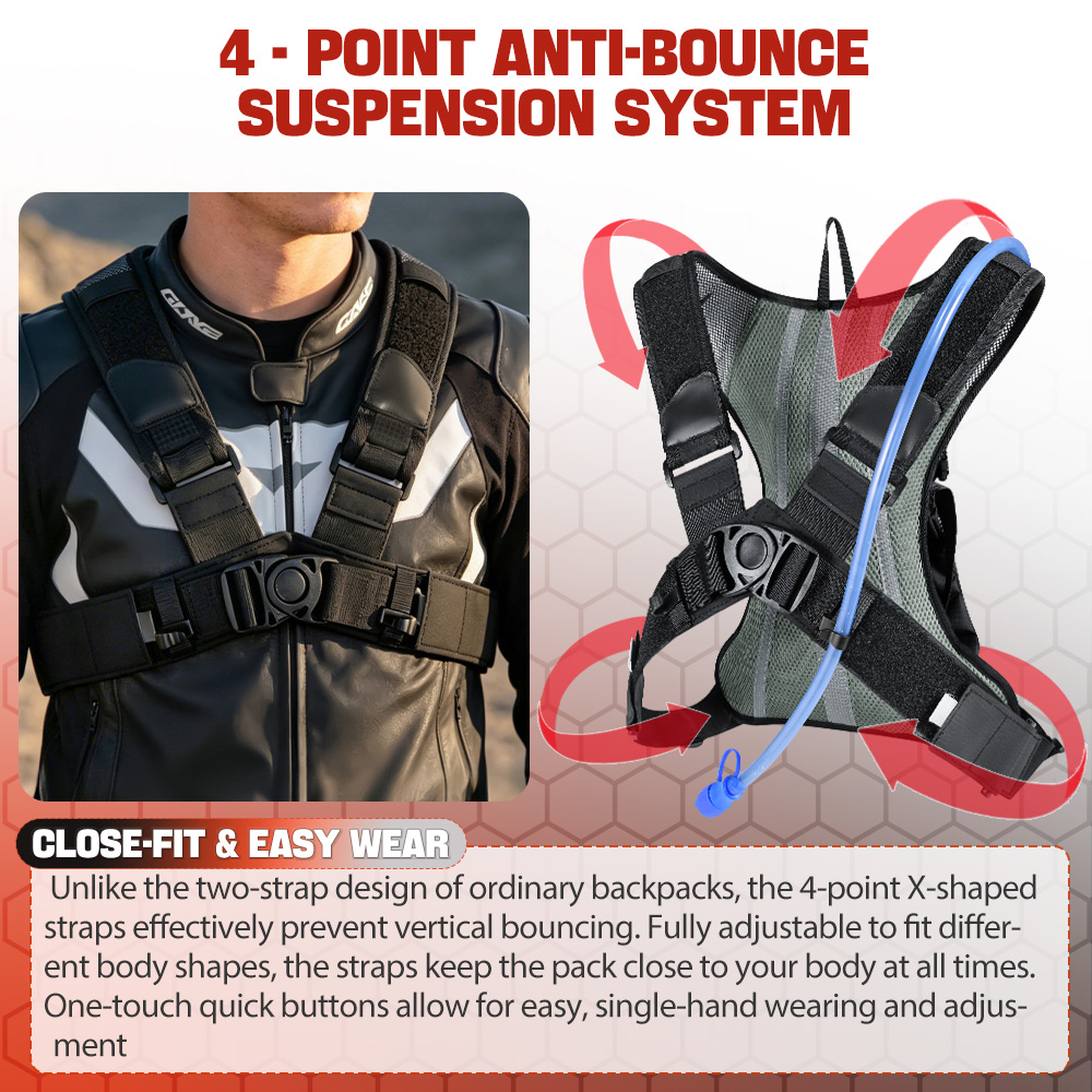 Mochila de Hidratação NEWBOLER - Mountain Biking Backpack avaliação e preço