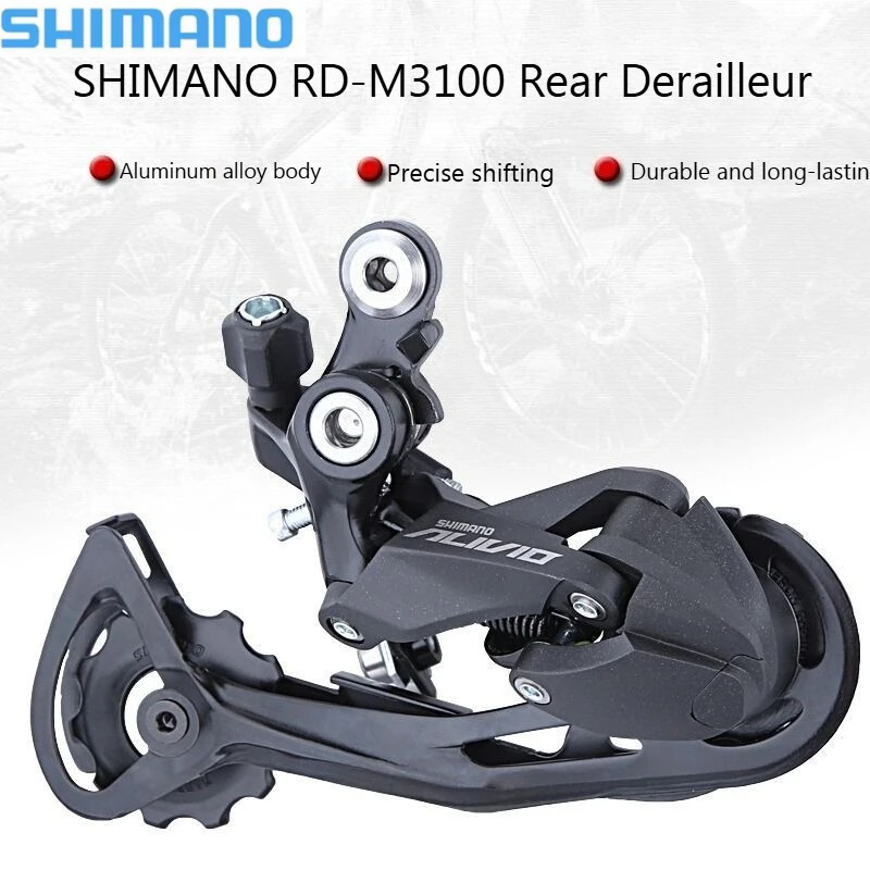 Câmbio Traseiro SHIMANO ALIVIO - Rear Derailleur Shadow avaliação e preço
