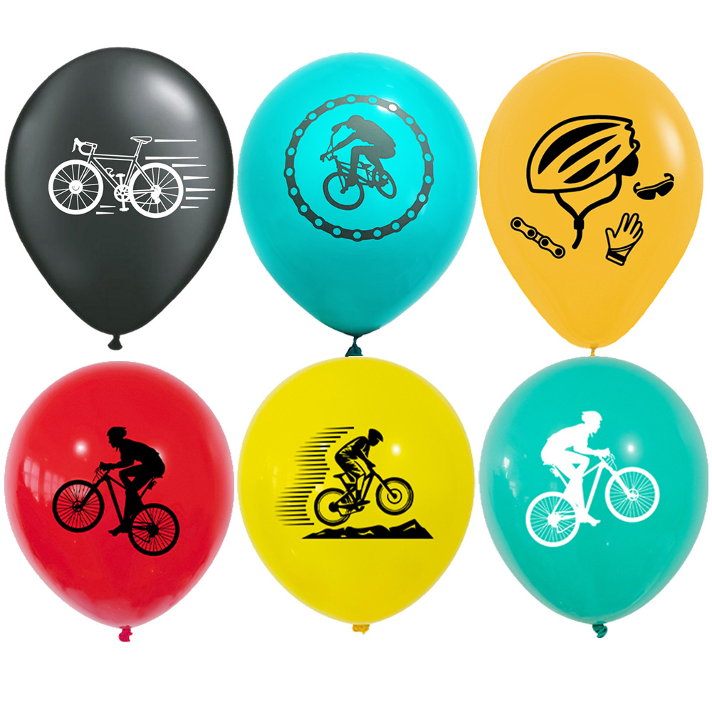 10-50 Peças Balões de Látex de - Mountain Biking Events avaliação e preço