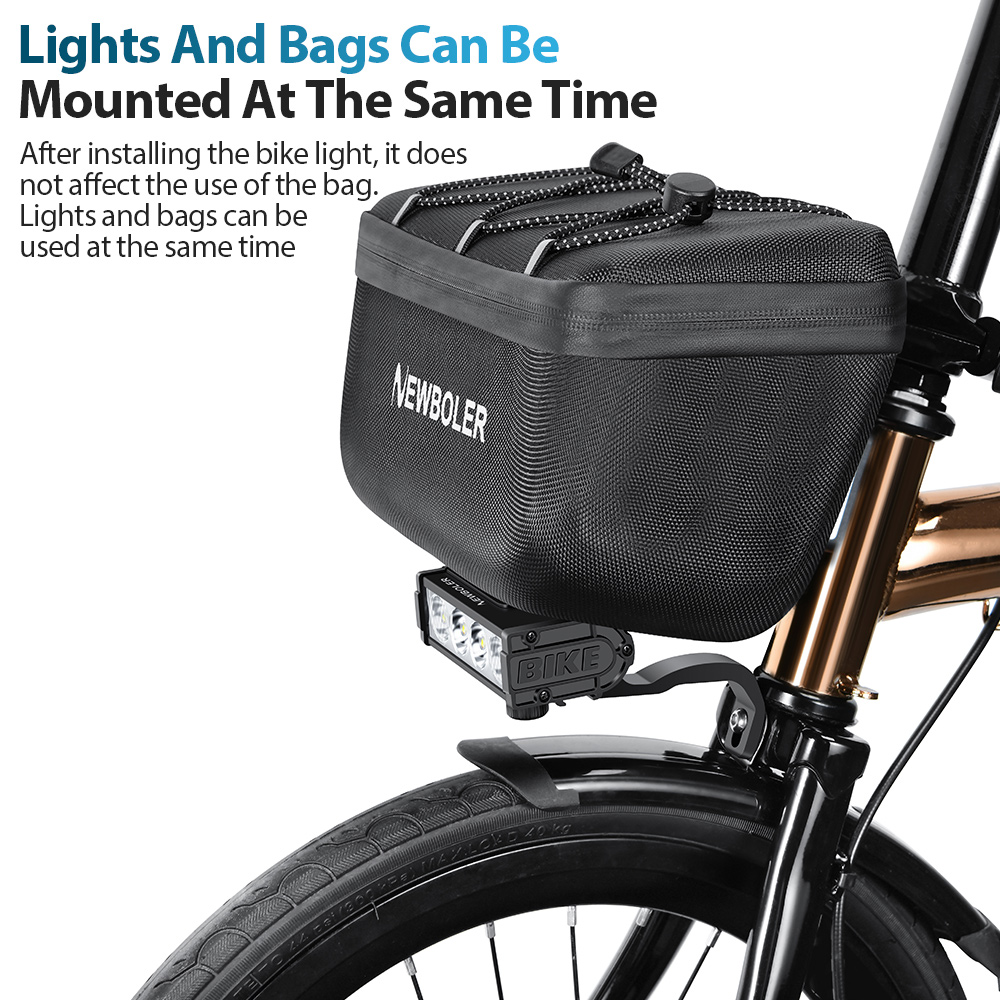 Newboler brompton dobrável bic - Mountain Biking Backpack avaliação e preço