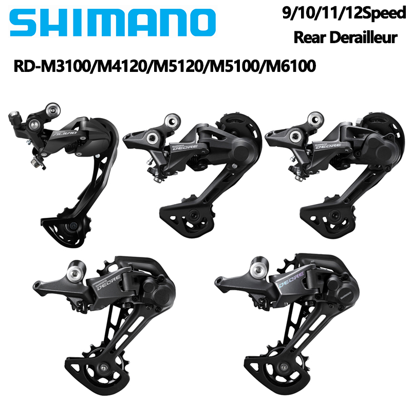 Shimano deore m5120 m4120 m310 - Rear Derailleur Shadow avaliação e preço