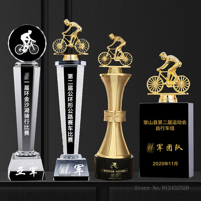 Troféu de bicicleta esportiva  - Mountain Biking Competition avaliação e preço