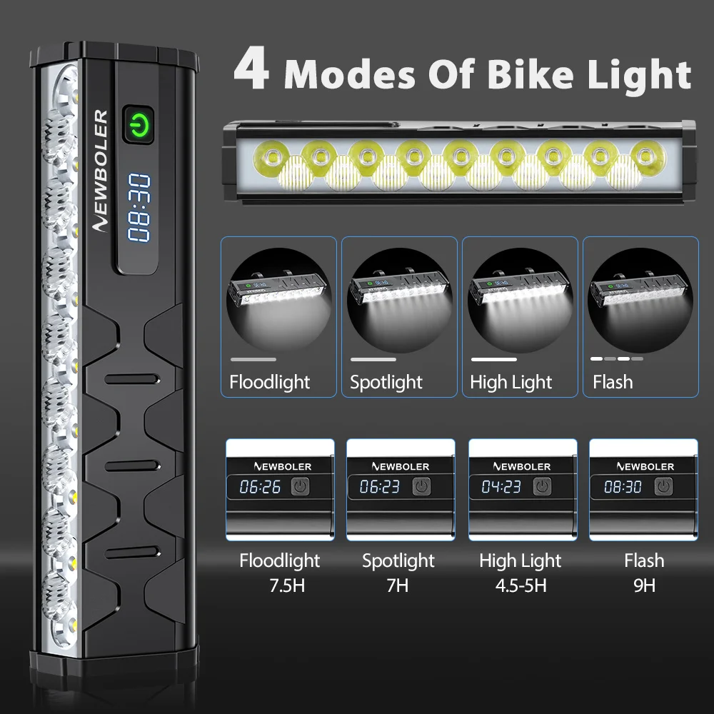 10000mah luz da bicicleta 17 l - Mountain Biking Backpack avaliação e preço