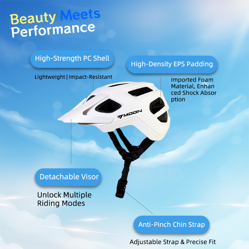 Capacete MOON Anti-Odor Profis - Mountain Biking Youth avaliação e preço