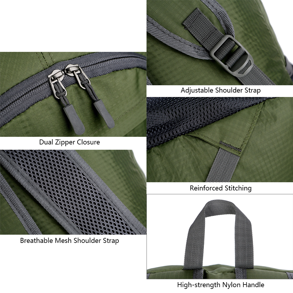 Mochila dobrável leve para hom - Mountain Biking Backpack avaliação e preço